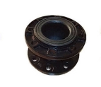 Single ball flanged connection rubber joint